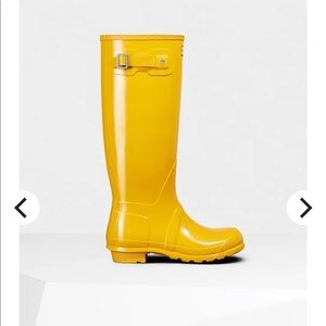Original Tall Gloss Yellow Rain Boots